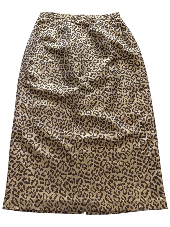 Unknown Dresses & Skirts - Leopard Print Midi Women's Skirt with Elastic Waist. 12